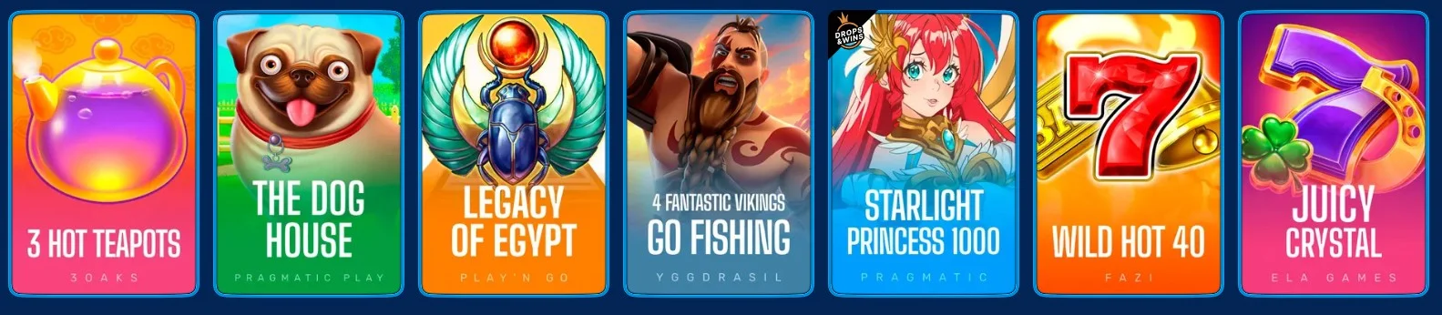 Spinfin Casino Slots en automaten