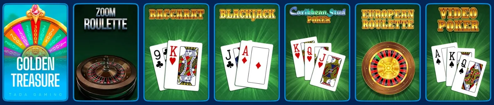 Spinfin Casino Tafelspellen